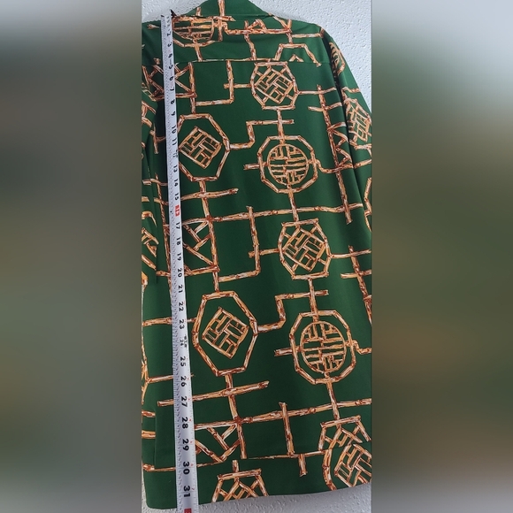 Jude Connally Gold Tan Long Sleeve Notched Collar Shirt Dress - Picture 7 of 11